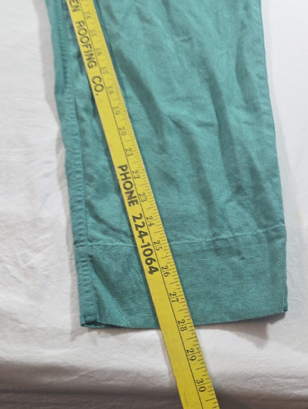 Universal Thread Casual Teal Utility Jumpsuit Tie Waist Short Sleeve Casual - Picture 7 of 10